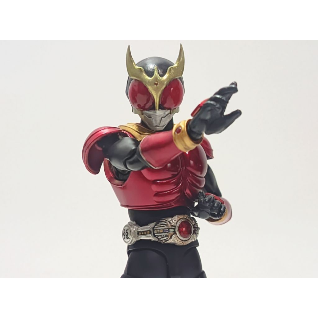 KEPALA SAJA SHF TIDAK TERMASUK, SHF KAMEN RIDER KUUGA RISING MIGHTY MERAH HEADSCULPT CUSTOM ONLY