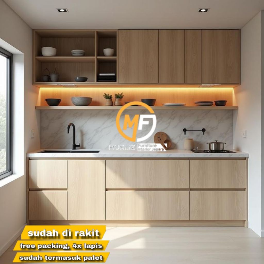 kitchen set, kabinet dapur kabinet atas, Gantung