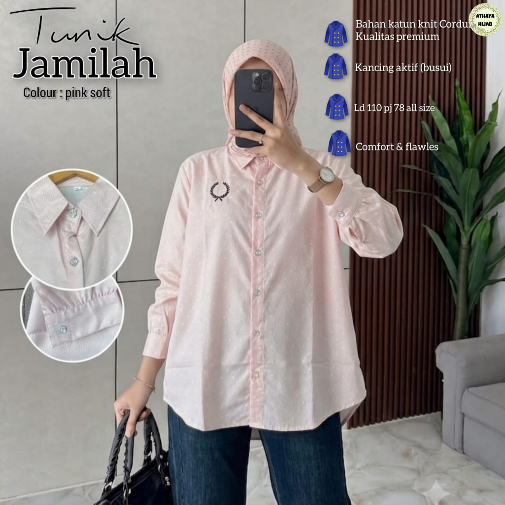 Pakaian Wanita HQ TUNIK JAMILAH From AtHAYA FASHION STORE