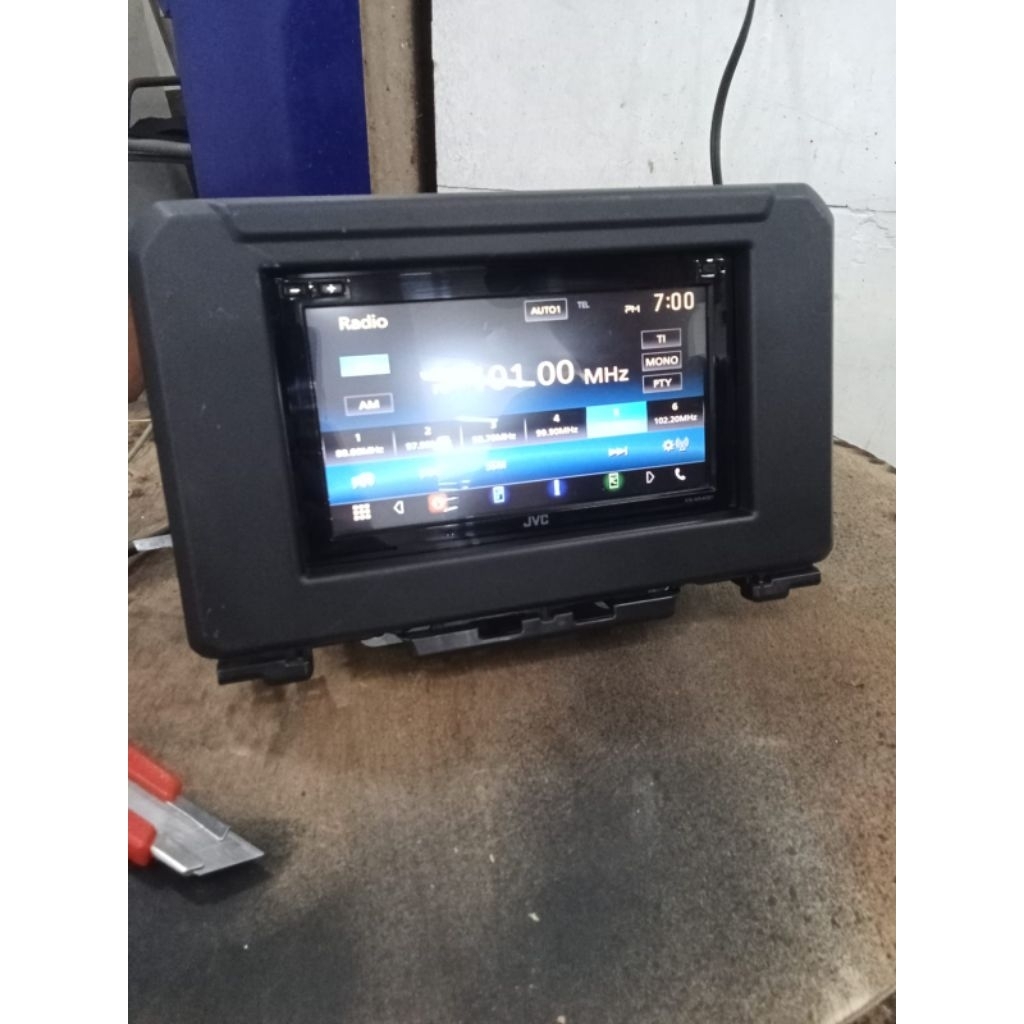 Head unit +frame Copotan Orisinil mobil Suzuki JVC KW-M540BT
