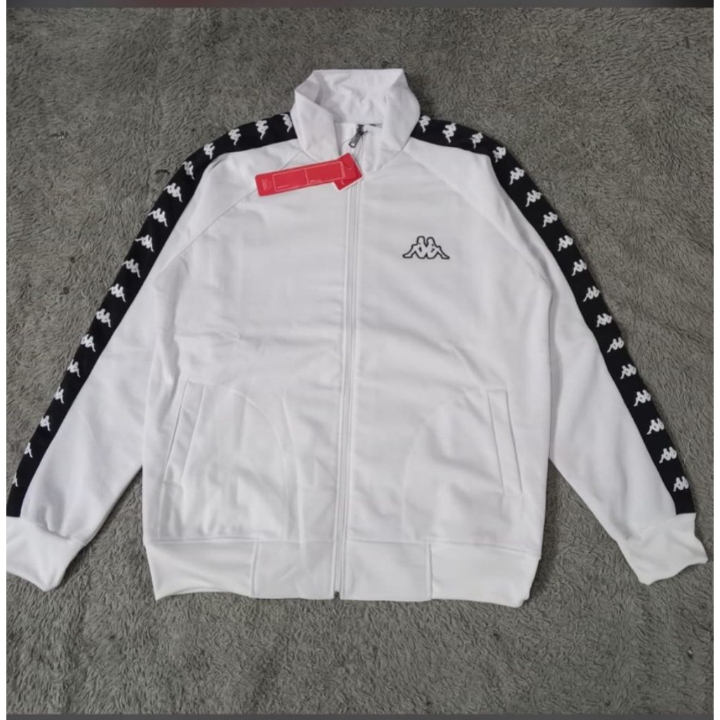 JAKET TRACKTOP KAPPA WHITE