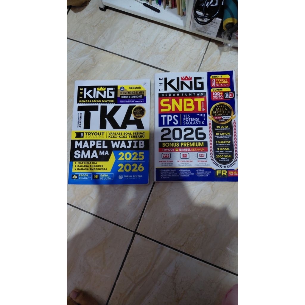 Preloved buku SNBT & TKA