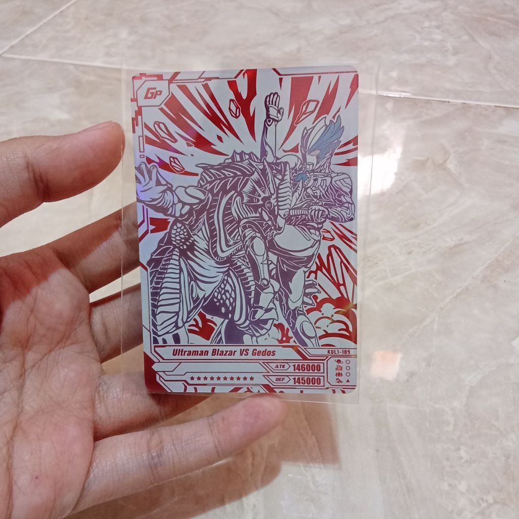 Super Universe Ultraman X Ultraman Blazar Vs Gedos Kayou GP CCG Collectible Card Games Kul1-109