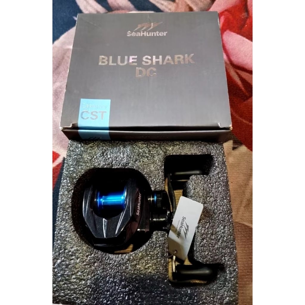 Reel Bc seahunter blue shark DC bekas/Second