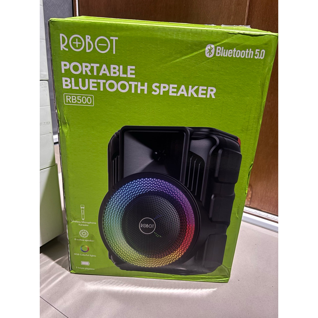 speaker karaoke robot rb 500