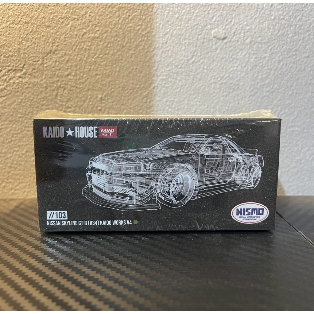 kaido house nissan skyline r34 nismo jade segel (sealed)