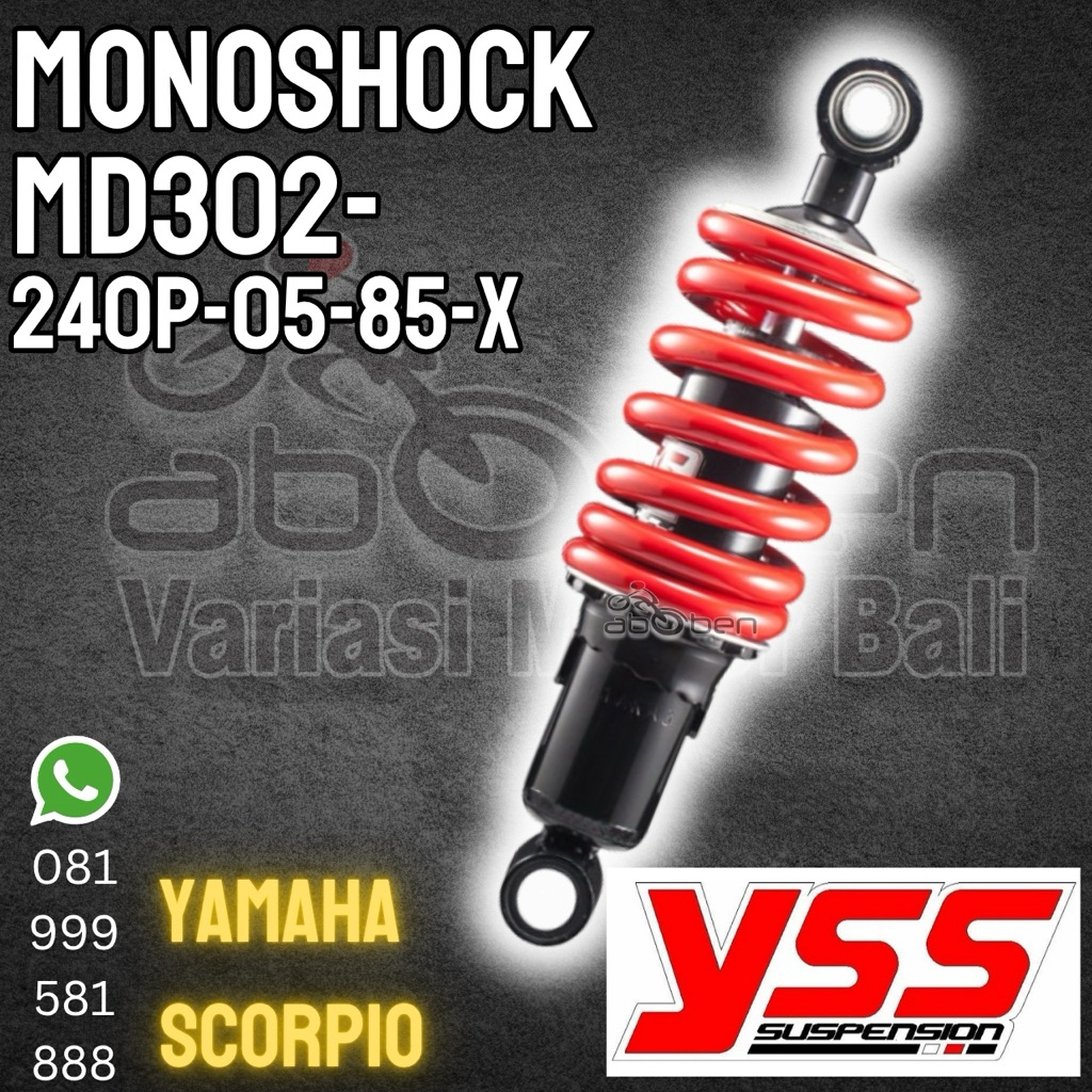 YSS Monoshock Yamaha Scorpio