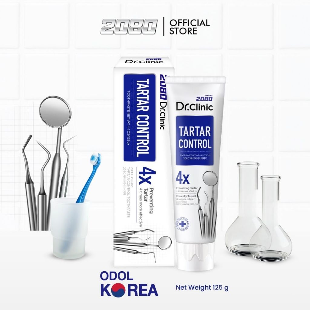 Aekyung 2080 Dr.Clinic Tartar Control Toothpaste