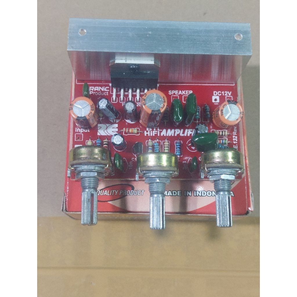 Kit Amplifier TDA2004 TDA2005 Mono Plus Tone Control 409