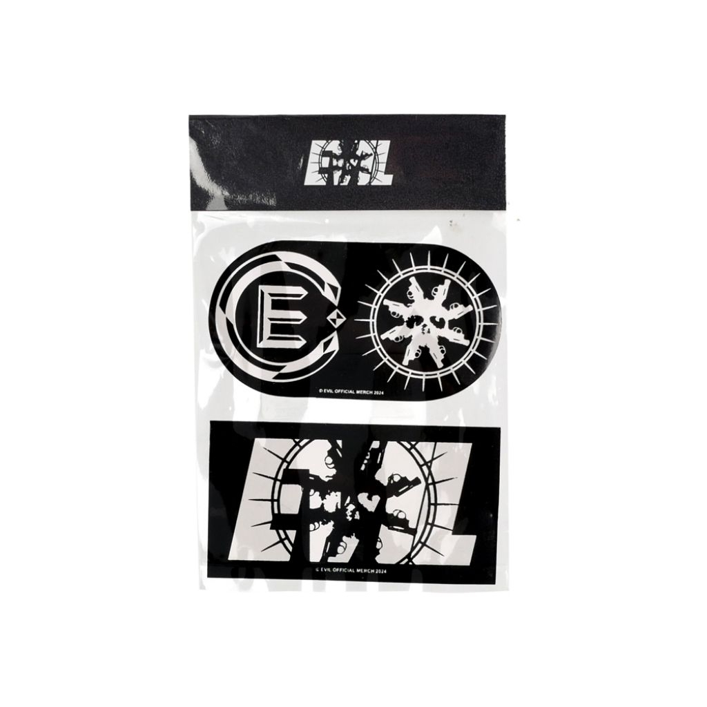 Evil x Burgerkill Sticker Pack Original Merchandise