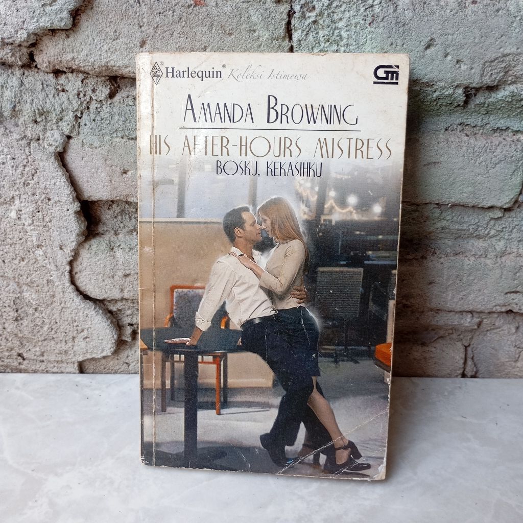 Novel Harlequin Amanda Browning - His After Hours Mistress (Bosku Kekasihku) Original