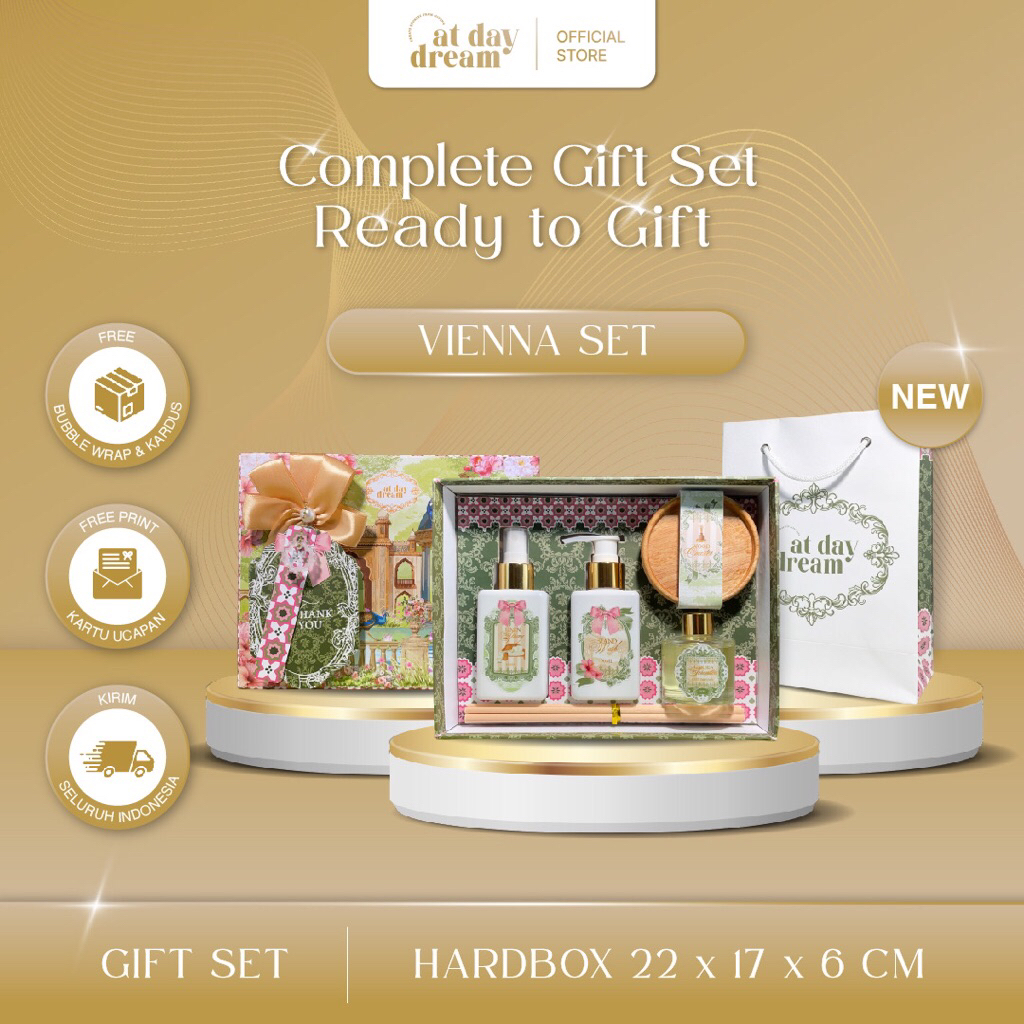 Vienna Reed Diffuser Hampers & Souvenir Gift Wedding, Gift Wisuda, Gift Birthday - at daydream