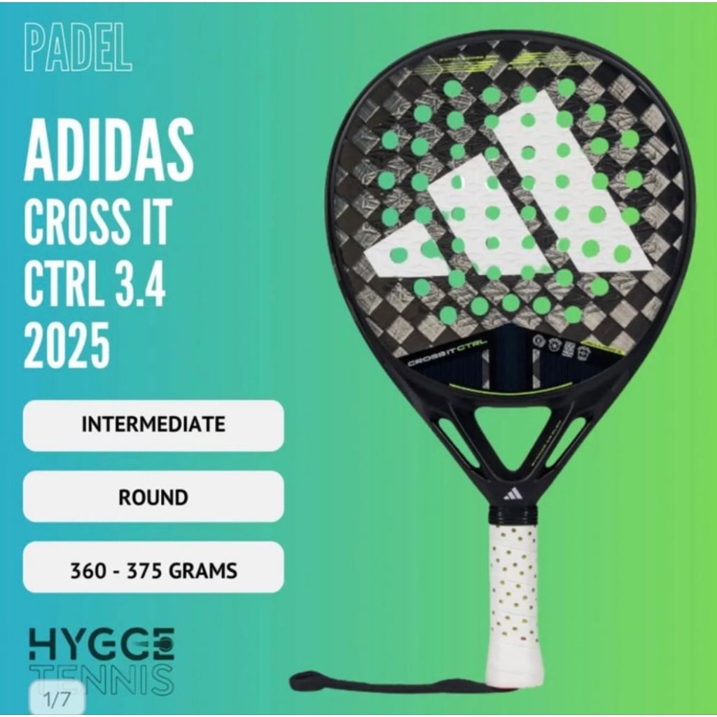Raket Padel Adidas Metalbone 3.4 dengan Desain Oval (Second)