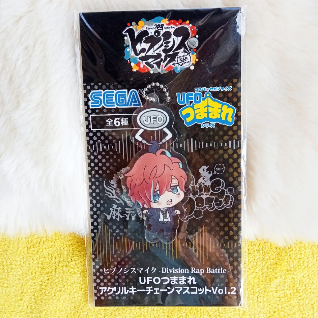HYPNOSIS MIC Official Merch Hypmic Doppo Kannonzaka UFO Tsumamare Acrylic Keychain & Coaster