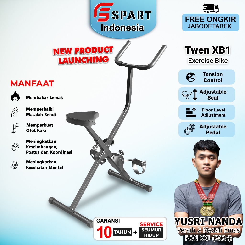 TWEN XB1 X-Bike Sepeda Statis