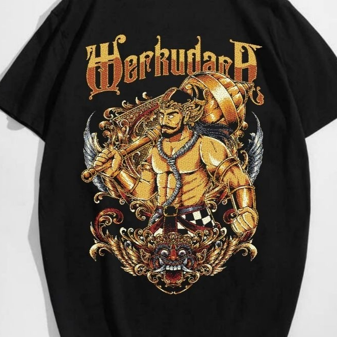 Kaos Baju Werkudara | Kaos Tokoh Pewayangan | Indonesia Culture