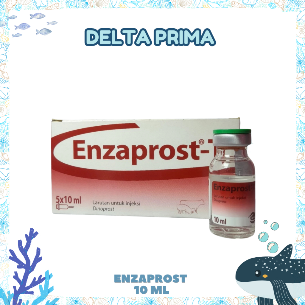 ENZAPROST 10 ML HORMON PGF2a - Sinkronisasi Pengobatan Dll Untuk Ternak.