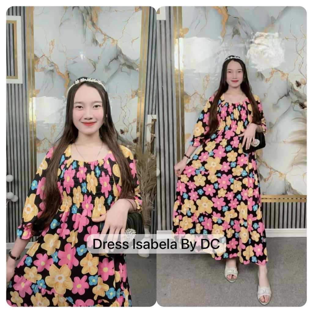 Dress Isabela By DC / Isabela Dress Smoc By DC