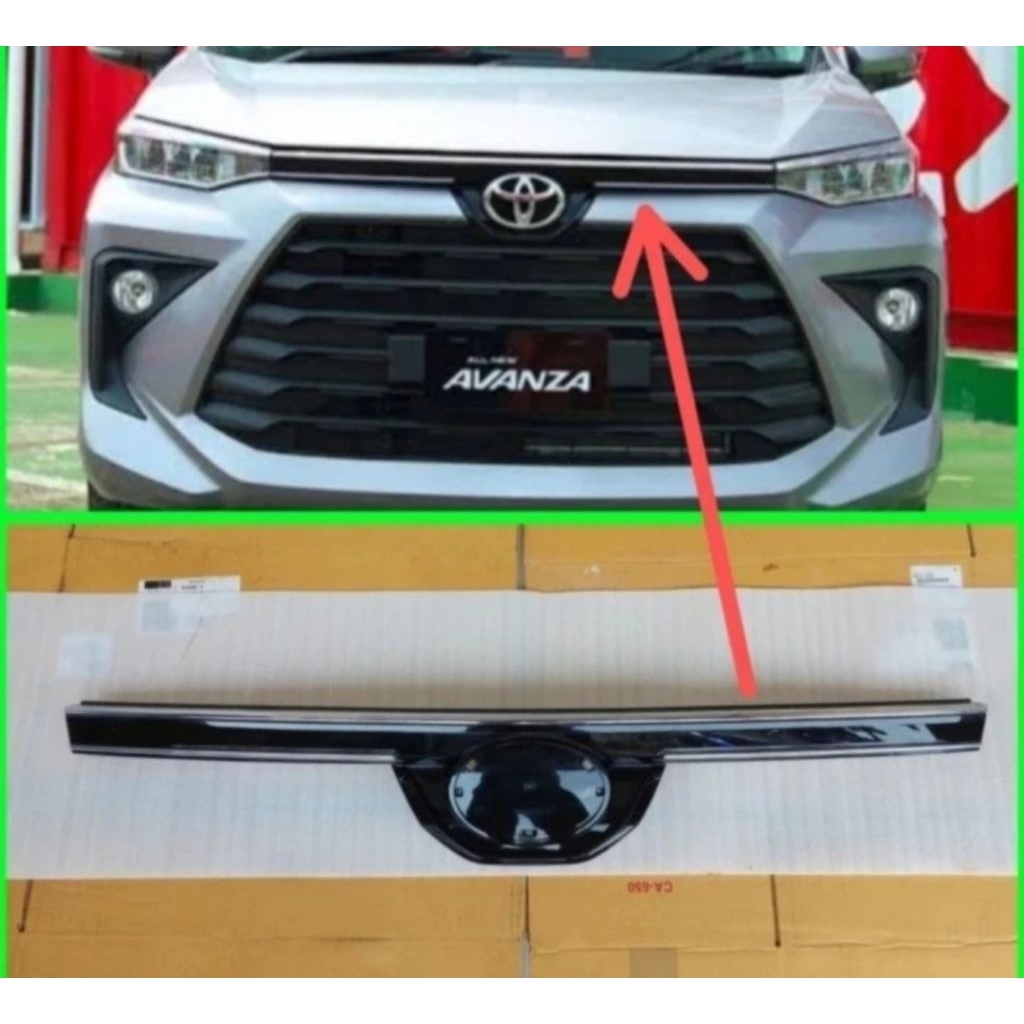 LIST MOULDING TOYOTA AVANZA ORIGINAL 2022-2025