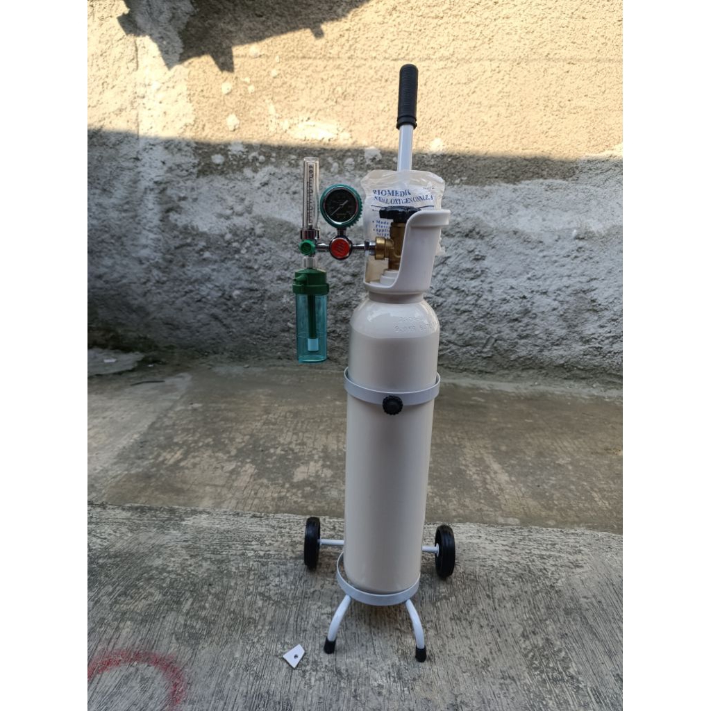 Paket Set Lengkap Medis Tabung Oksigen 1m3