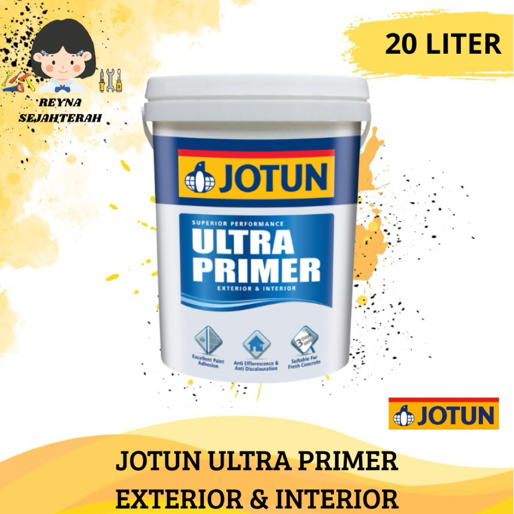 JOTUN ULTRA PRIMER CAT DASAR DINDING EXTERIOR & INTERIOR 20LITER