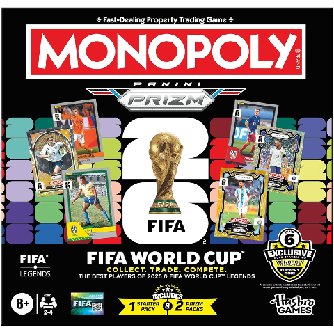 Monopoly Panini Prizm FIFA World Cup Game