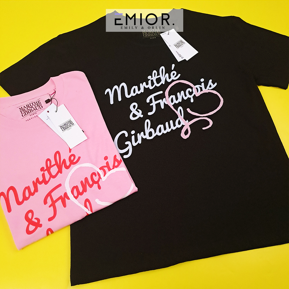 EMIOR Kaos Wanita Baju Atasan Perempuan Premium MFG HEARTYPO