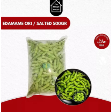VEGETABLE FROZEN EDAMAME ORIGINAL / EDAMAME SALTED 450GR