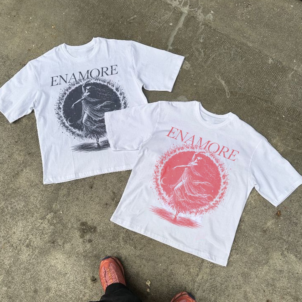 KAOS BAJU GRUP BAND ENAMORE VINTAGE PRIA WANITA KATUN COMBED 24S PREMIUM T-SHIRT STREETWEAR- 326