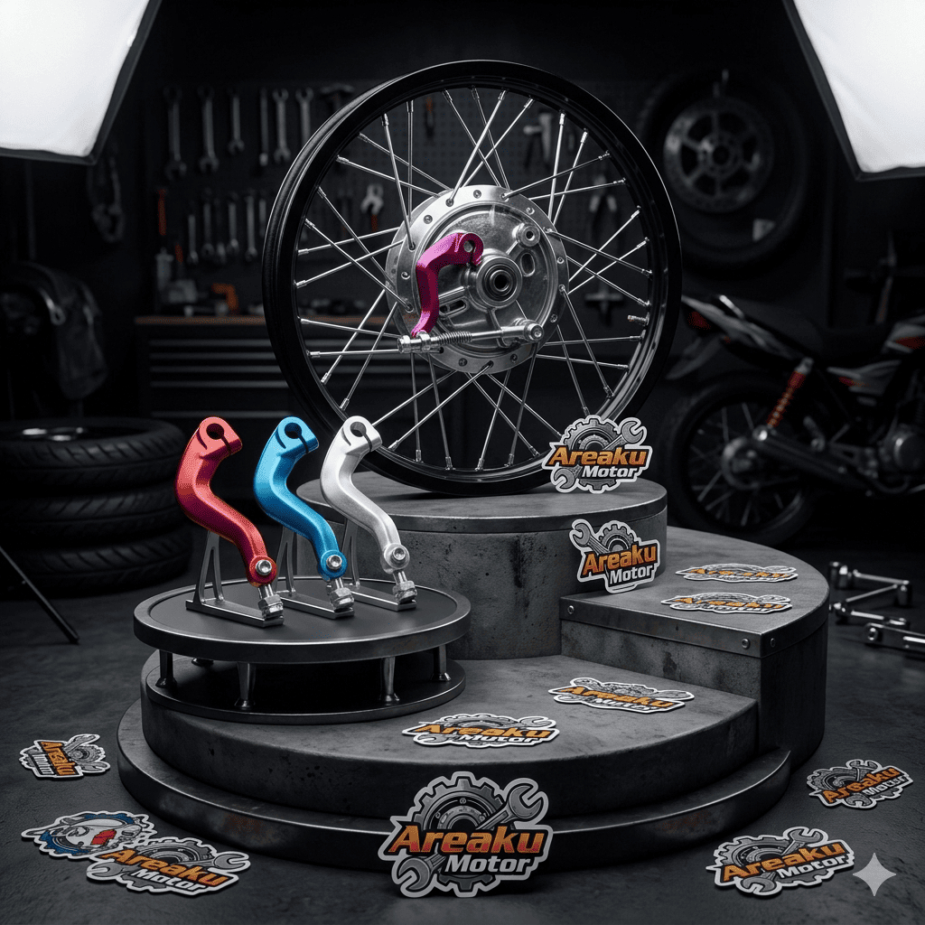 Paha Rem CNC Plus Per Warna Universal Tuas Belakang Motor Beat Vario Scoopy Mio Fino J Vixion Karbu 