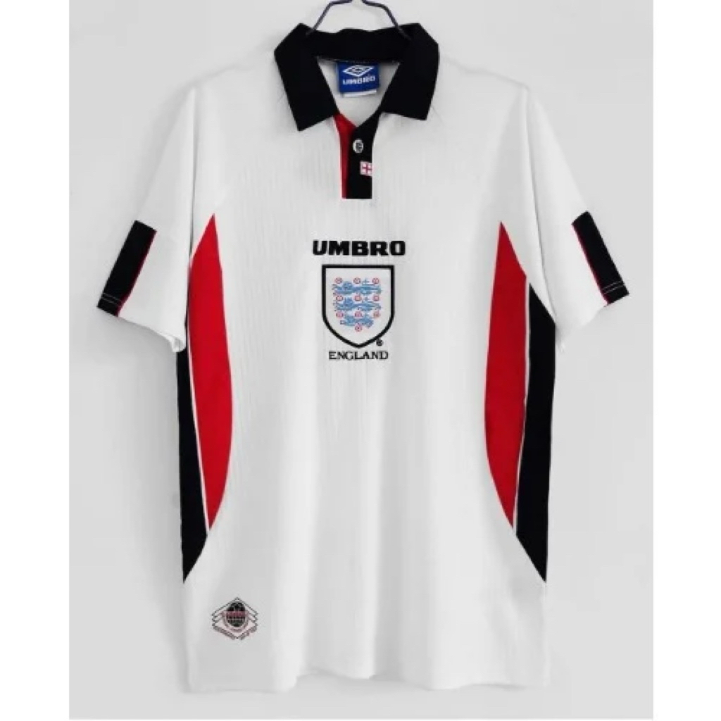 Jersey Retro England 1998  Size Lengkap S-5XL
