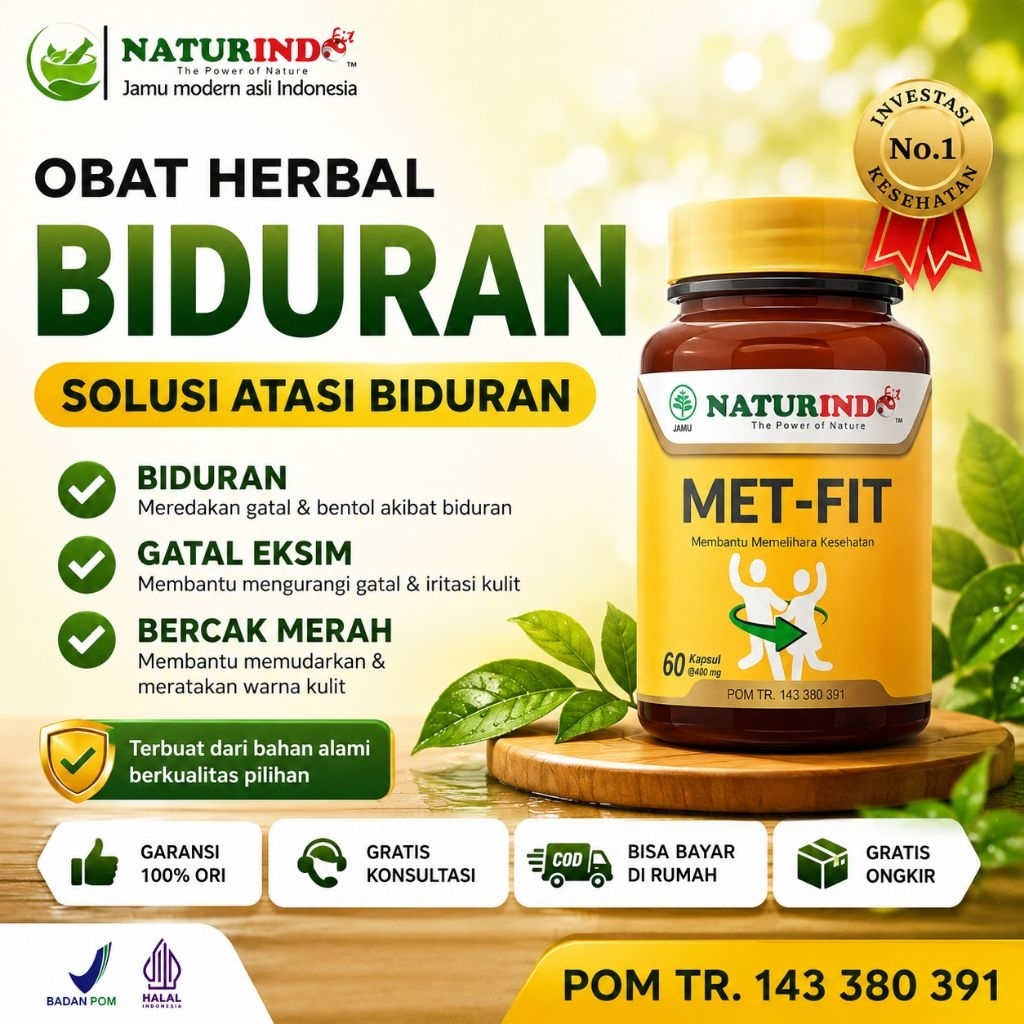 Obat Herbal Biduran Alergi Dingin Kulit Gatal Gatal
