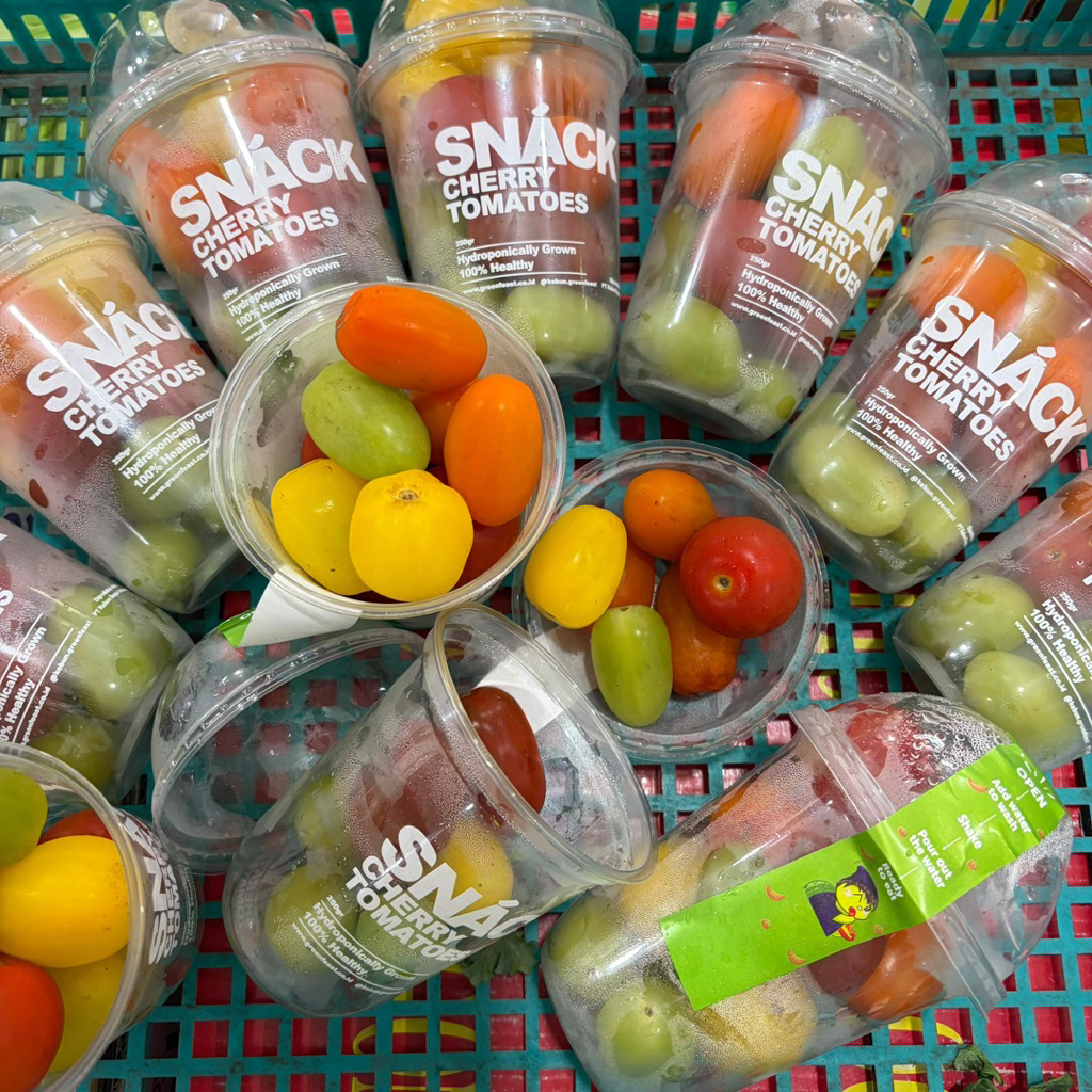 SNACK TOMAT CHERRY HIDROPONIK 3 WARNA | Snack Cherry Tomatoes
