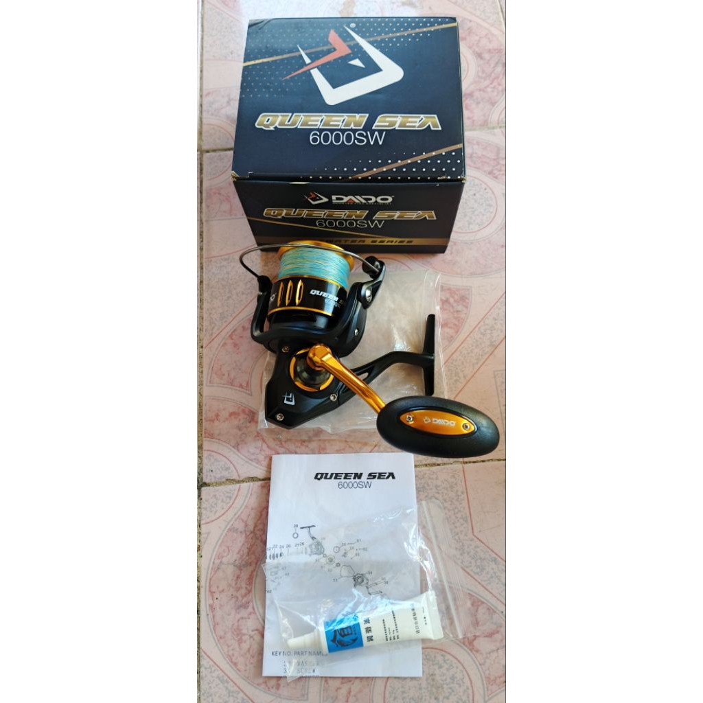 Reel Daido Queen Sea 6000 like new