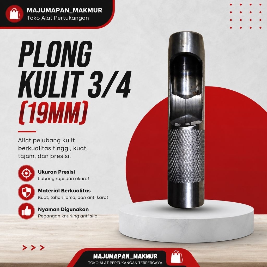 Plong Kulit 3/4 ( 19mm ) 1pcs