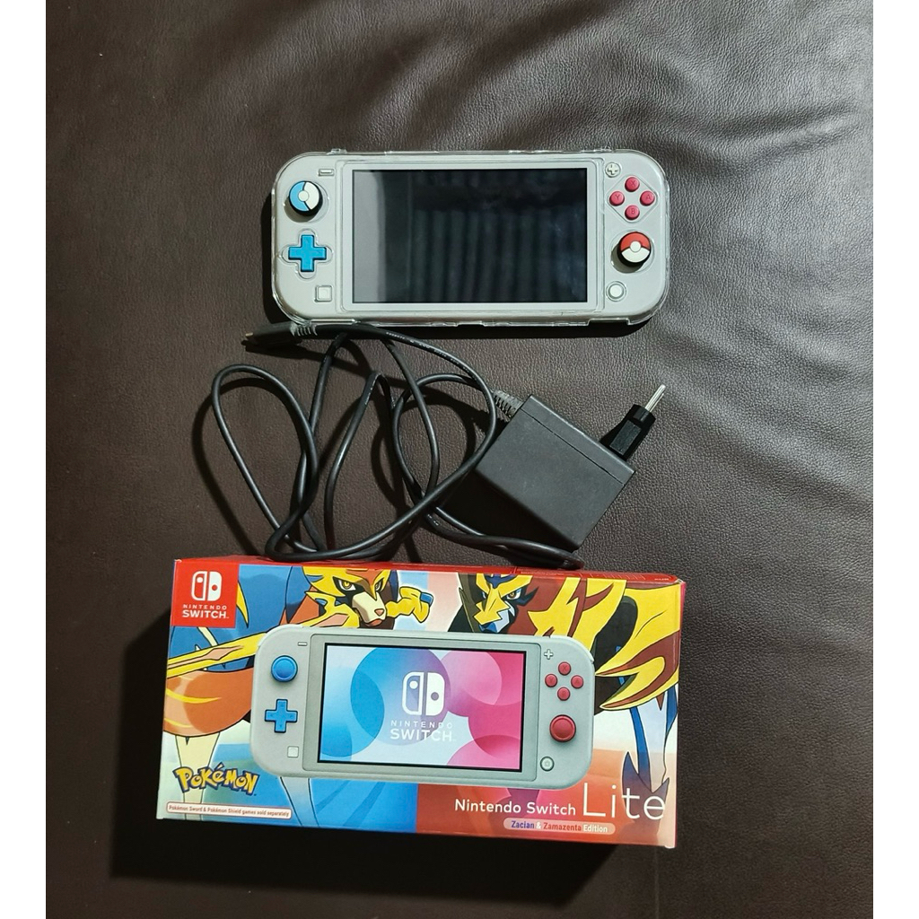 Nintendo Switch Lite Zacian & Zamzenta Pokemon Edition OFW + Akun Region US
