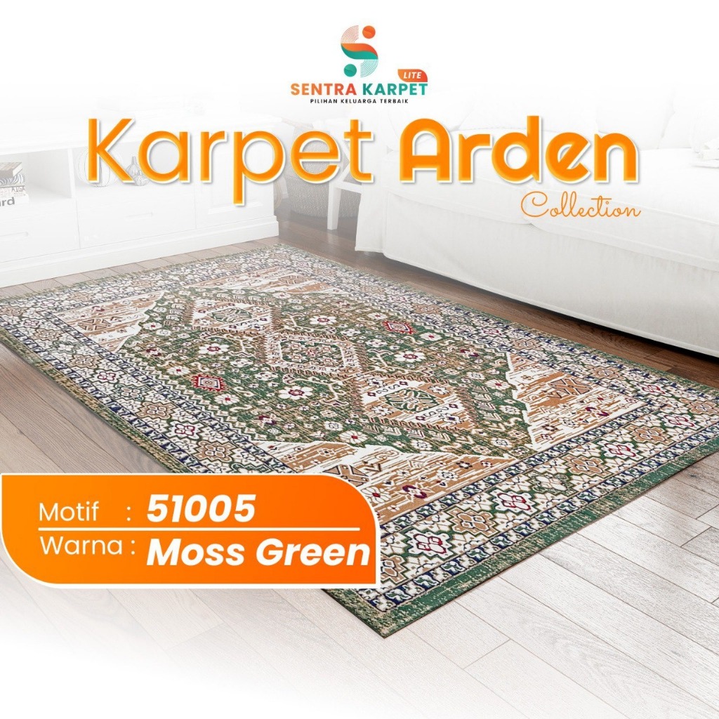 Karpet Arden Permadani Ukuran 160x210 Motif Turki