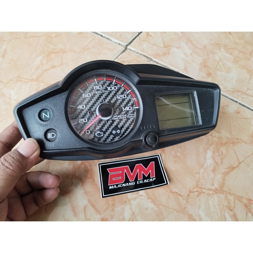 Spidometer verza ori copotan KM low atau Rendah