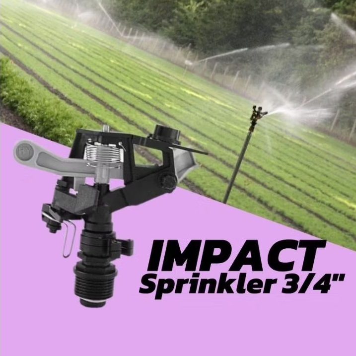 IMPACT SPRINKLER 3/4 INCHI | KINCIR AIR MODEL TEMBAK SIRAMAN 14 METER