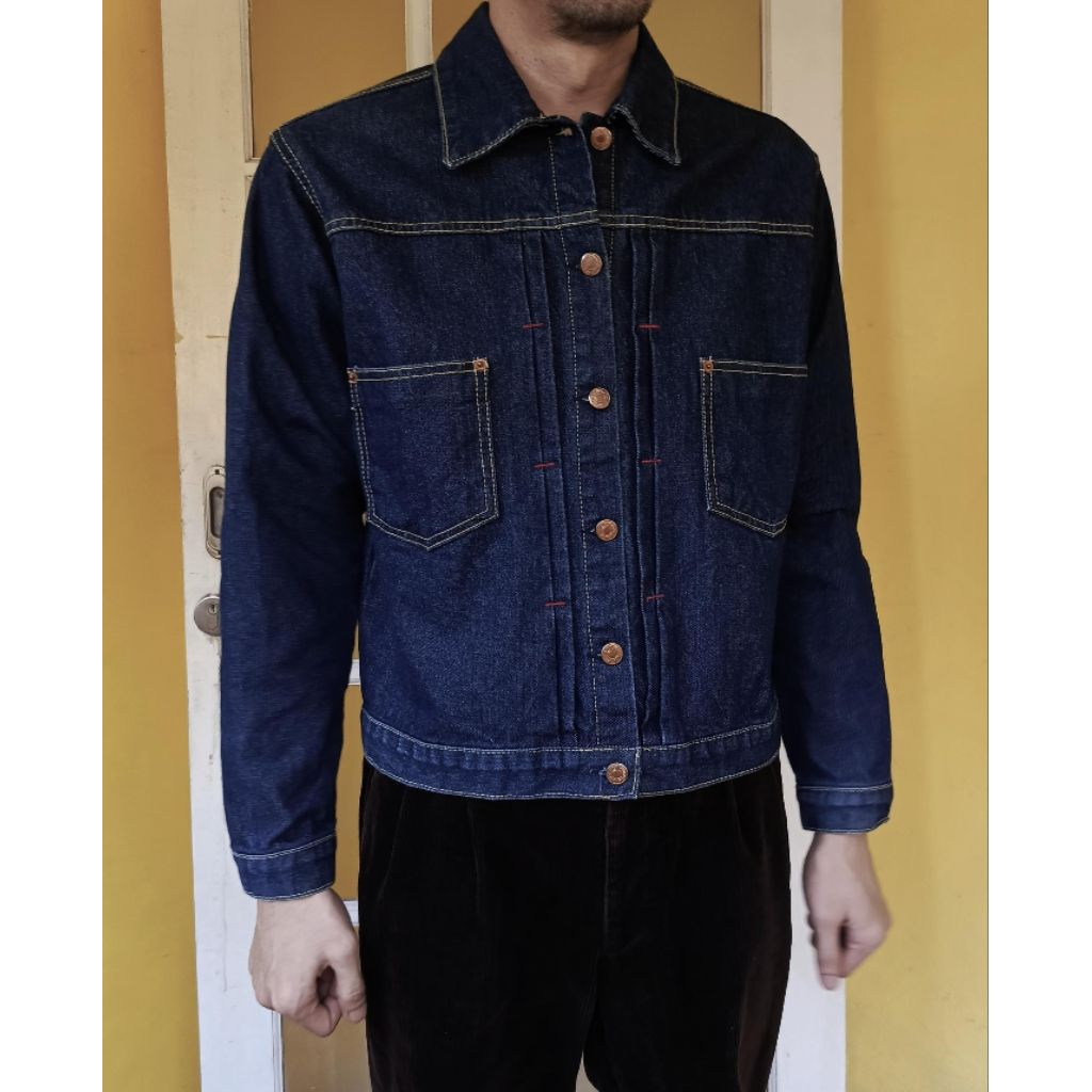 Jaket Jeans Raw Denim BLOCK Type 2