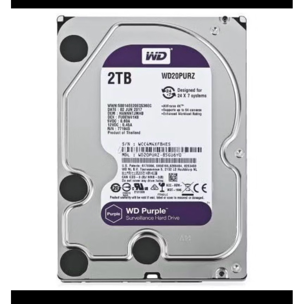 HARDISK 2 TB CCTV