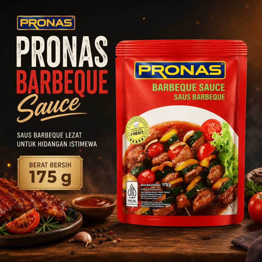 Saus Barbeque Pronas 175 Gram