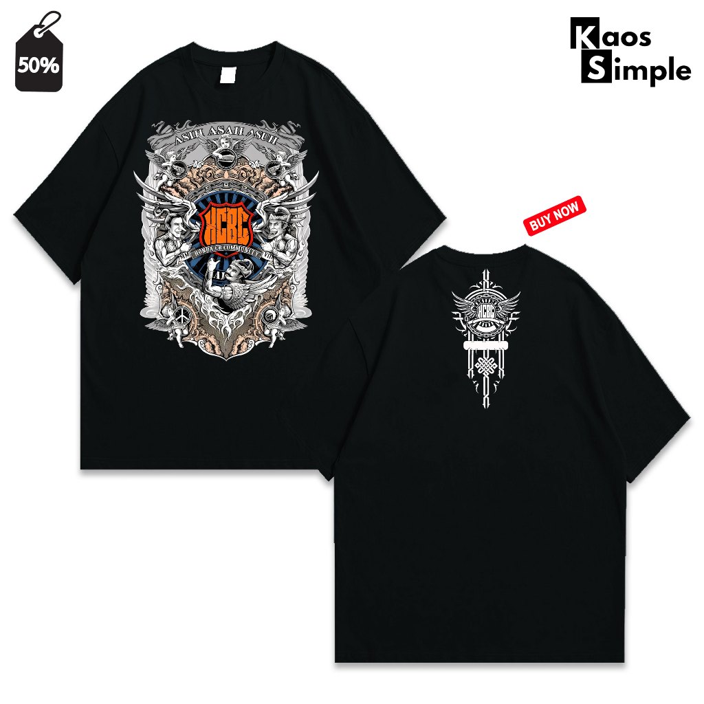 HCBC Malang Ngopi Bareng Kaos Ukuran M-3XL KAOSSIMPLE.IDN