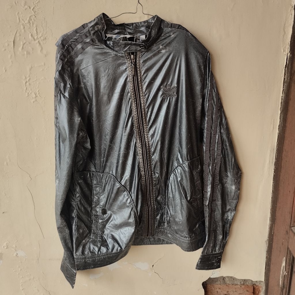Jeket Winbreaker Ads Raincoat vintage Original