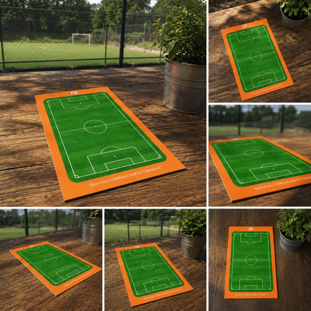 FlickBall - Soccer Match Field (Lapangan Bola Kertas Premium)