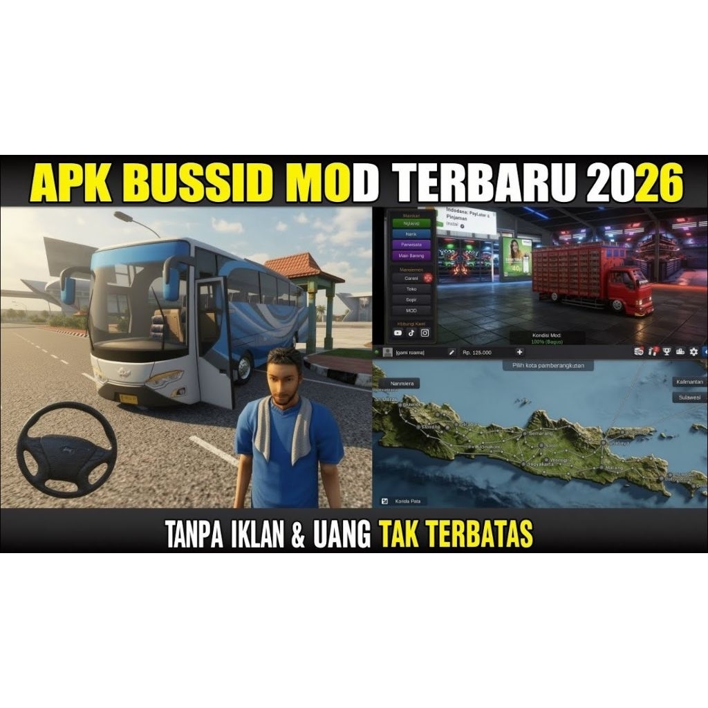 APK BUSSID MOD 2026 ALL MAP TANPA IKLAN