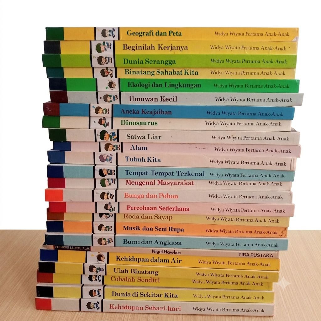 Satu paket 23 Buku Seri Buku Edukasi Anak Widya Wiyata Pertama  WWP Tira Pustaka