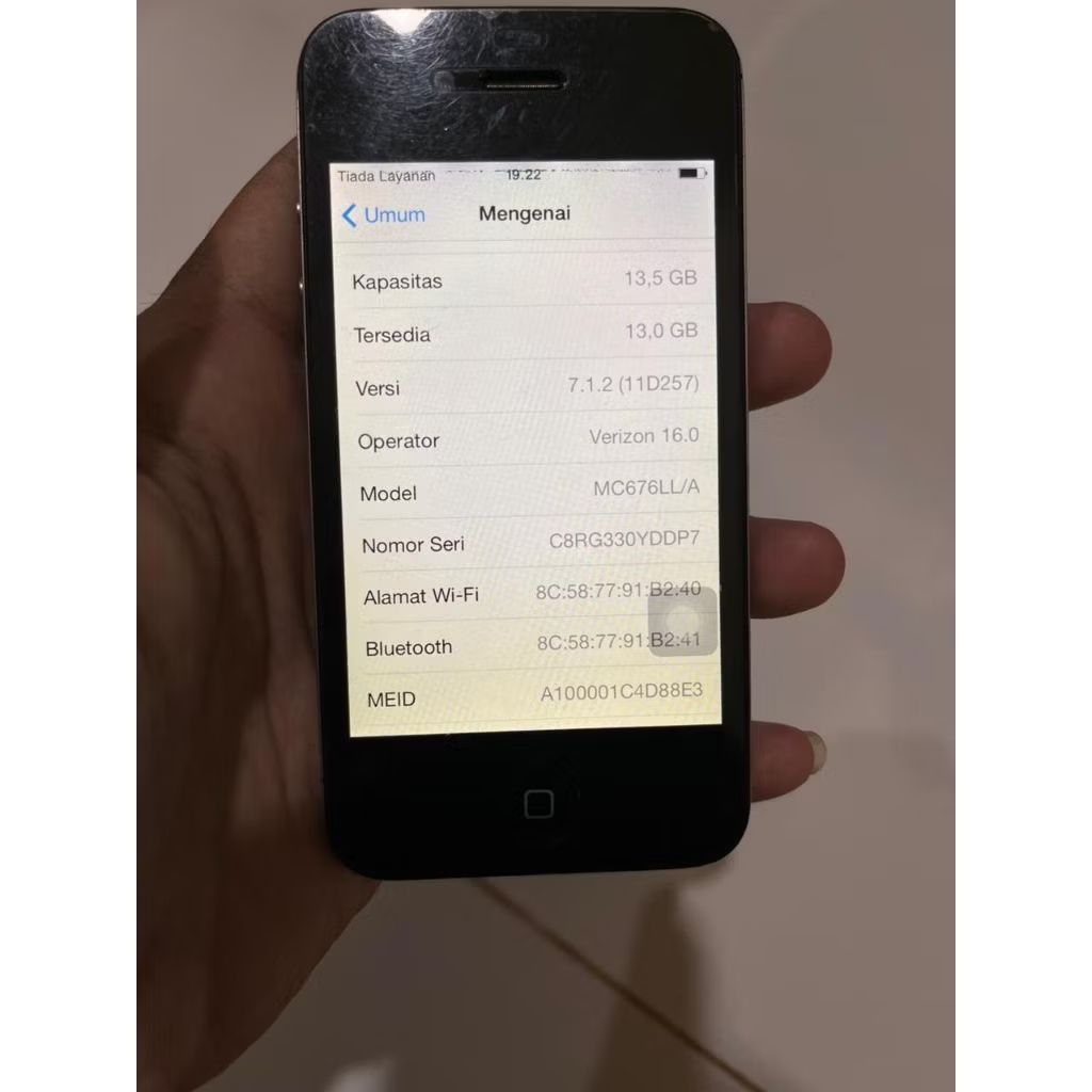 iphone 4 second