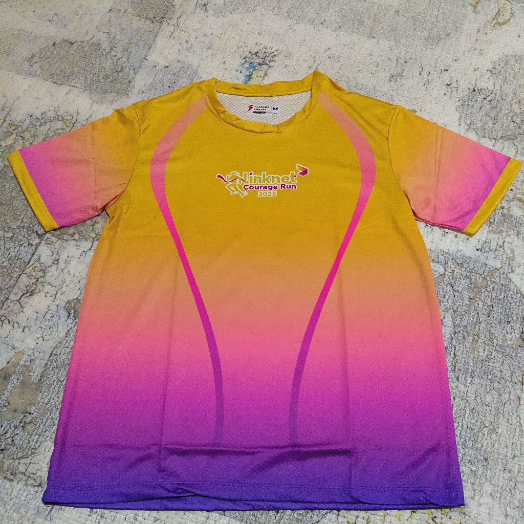BAJU LARI JERSEY FINISHER 21K LINKNET RUN 2025 SIZE M