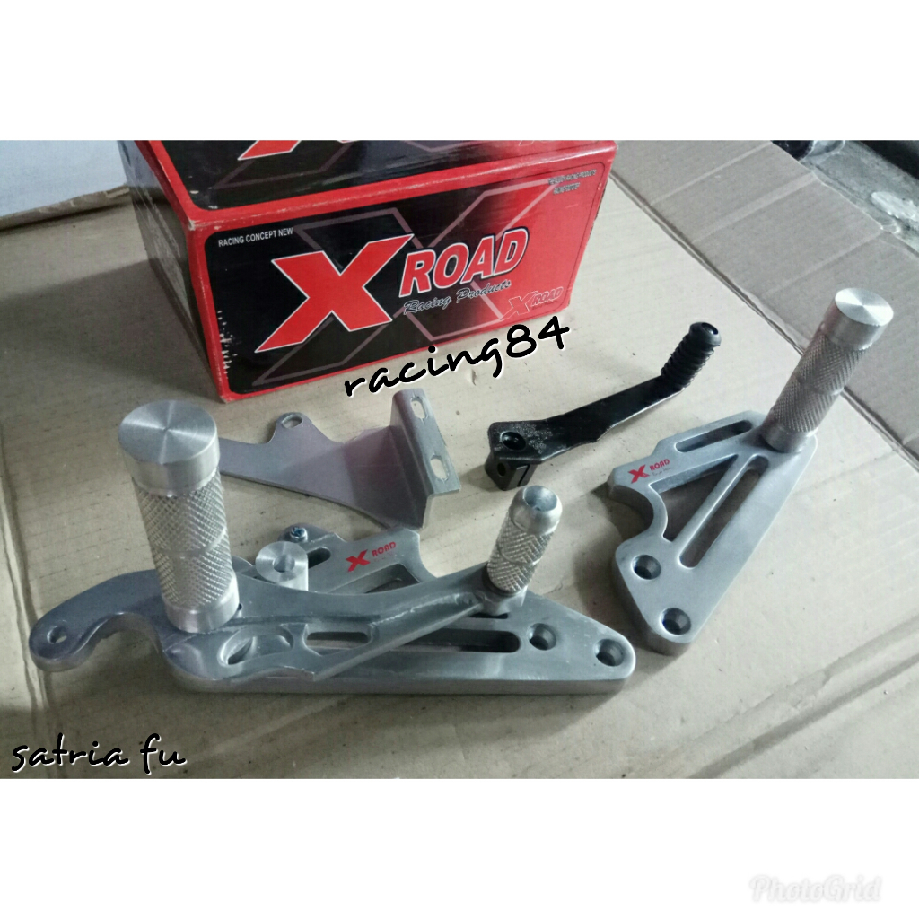 Footstep Underbone Xroad Satria F FU 150 ORIGINAL Foot Step UB X Road Underbond RACING